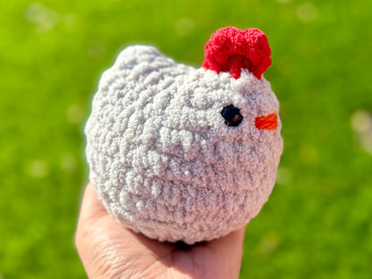 Crochet Chicken Plushie