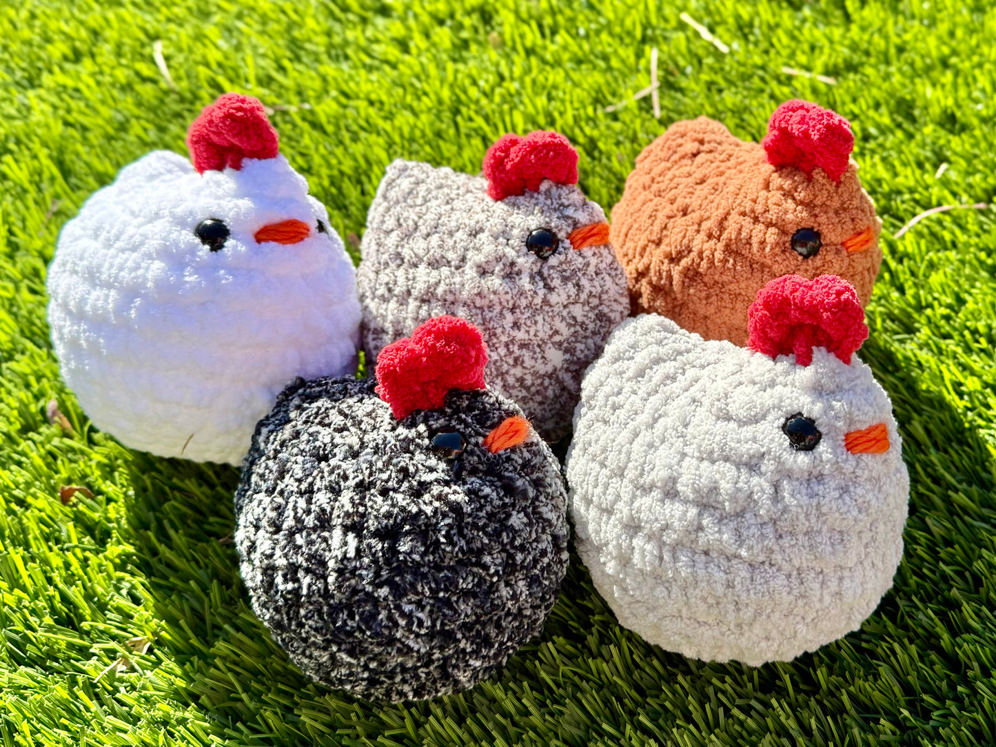 Crochet Chicken Plushie