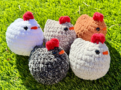 Crochet Chicken Plushie