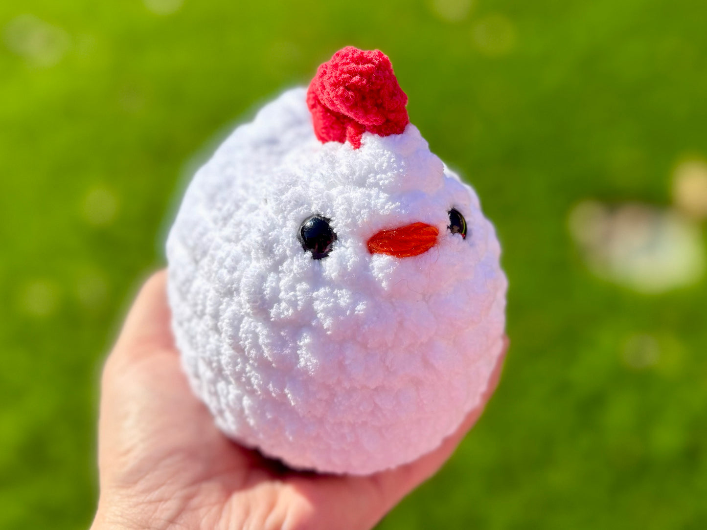 Crochet Chicken Plushie