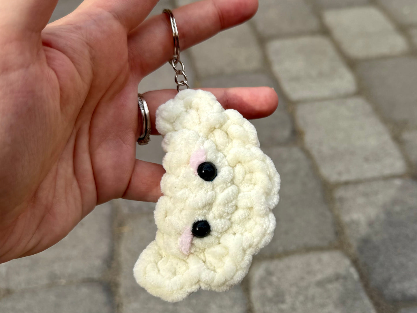 Cute Crochet Keychain