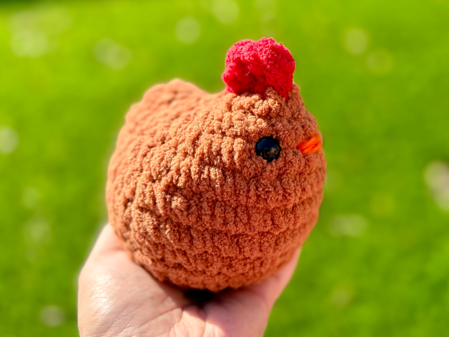 Crochet Chicken Plushie