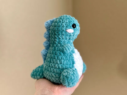 Customizable Crochet Baby Dino Plushie